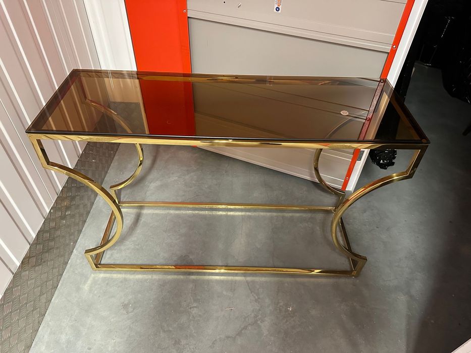 Konsola glamour zlota Witek Home