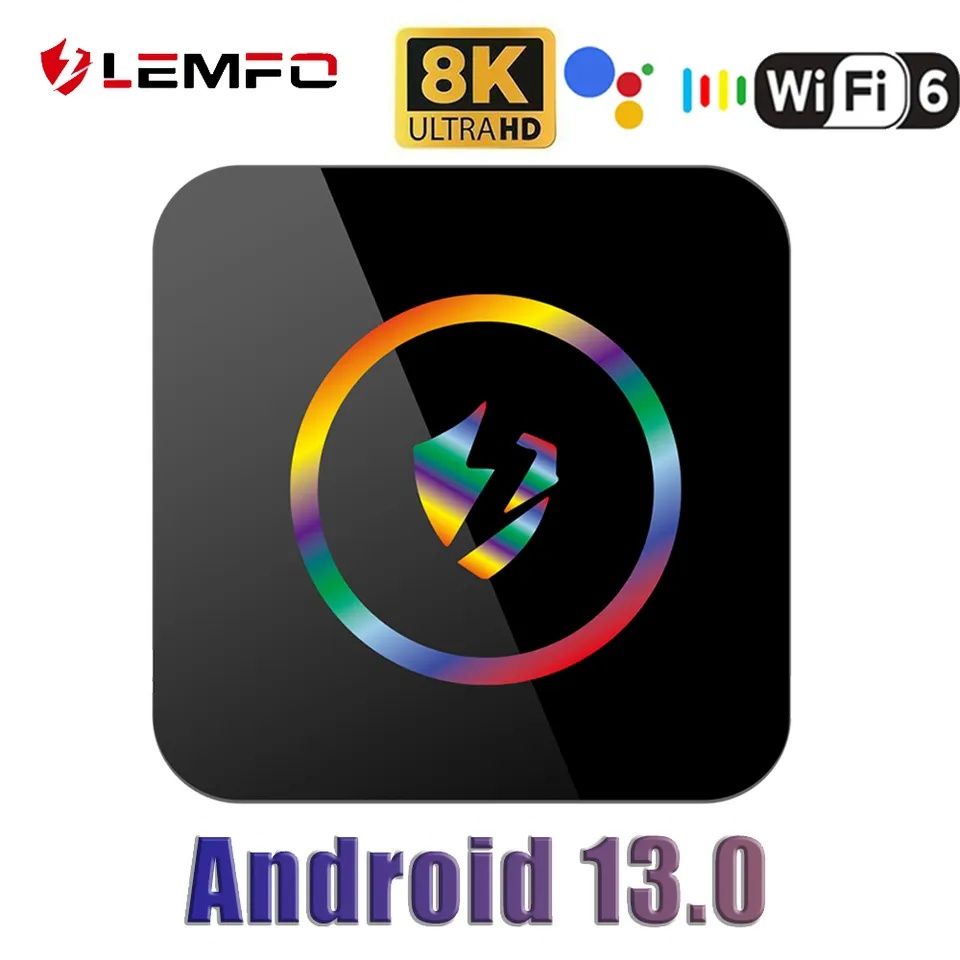Смарт тв андроїд приставка LEMFO T1  Android 13  rk3528 4gb/32