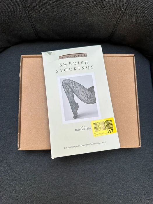 Koronkowe rajstopy Swedish Stockings 38/40