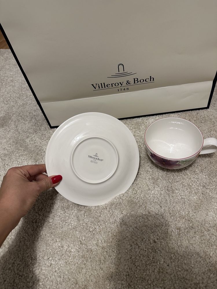 Villeroy & Boch filizanka i spodek