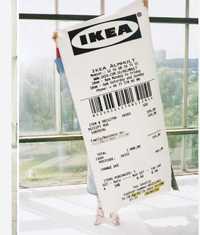 Tapete  "Ikea Rug" 90X200cm. Markerad  by Virgyl Abloh.