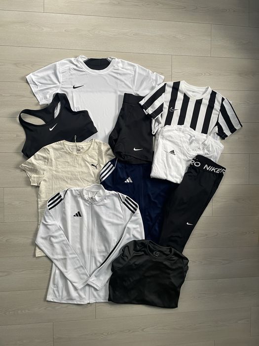 Оптові Лоти оригінального жіночого одягу Nike Adidas Puma Jako Hummel