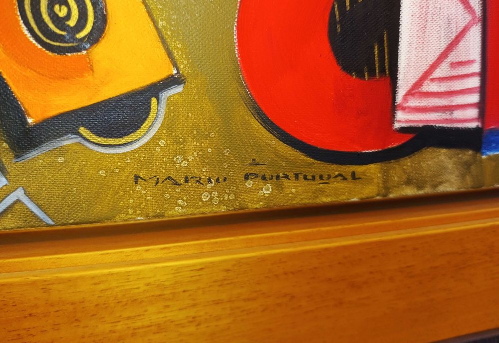 Quadro Óleo Sobre Tela Mário Portugal