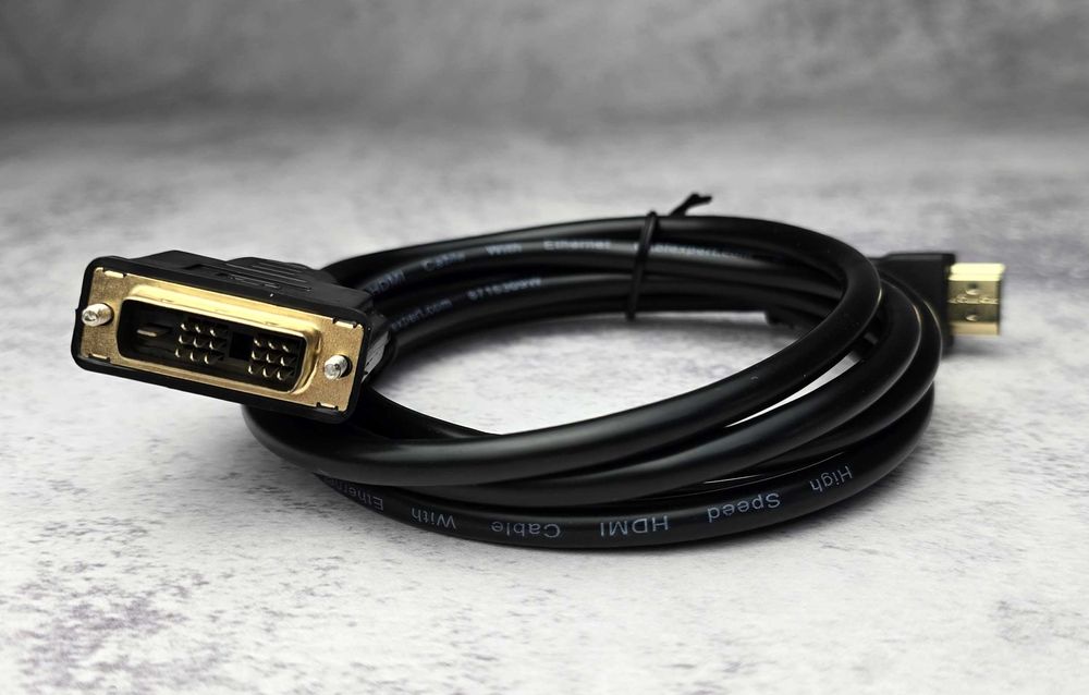 Кабель HDMI to DVI 1.8м новий (є у кількості)