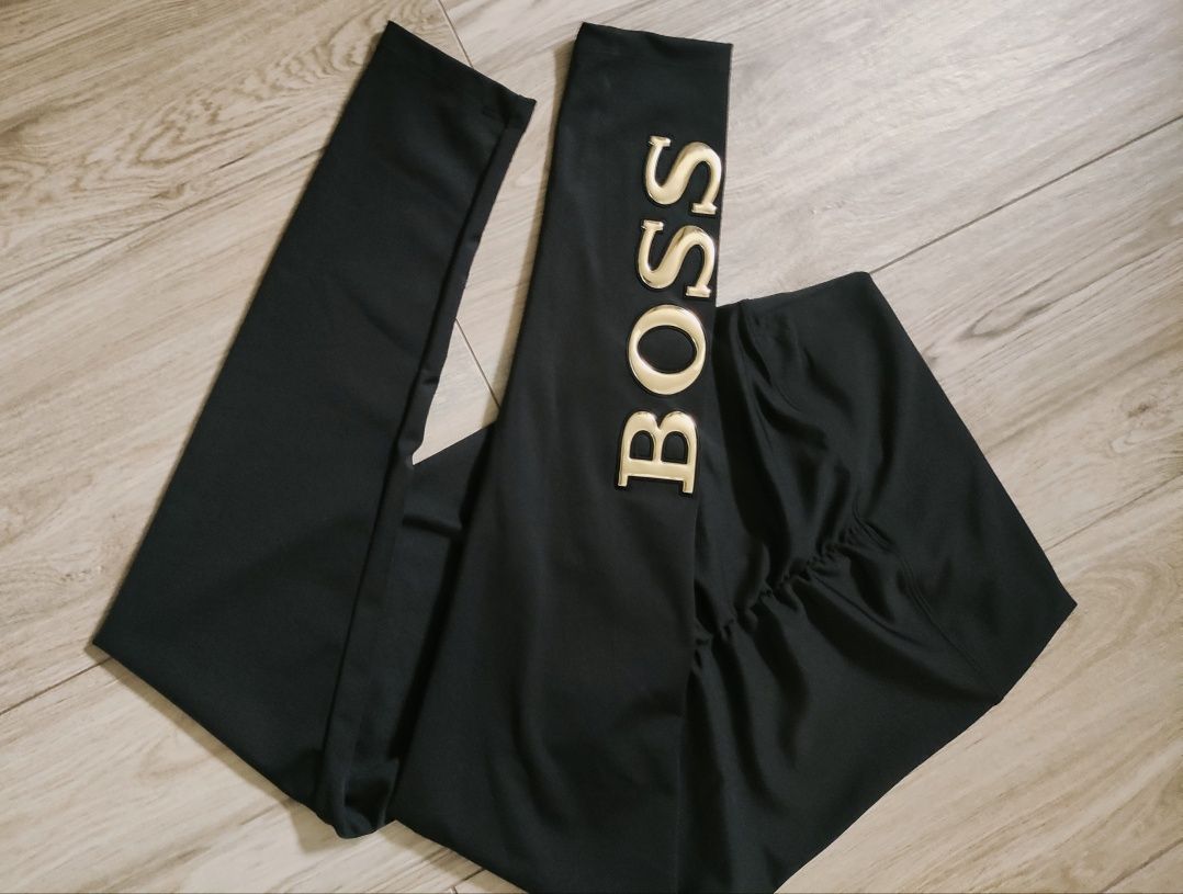 Super legginsy damskie BOSS rozmiar M