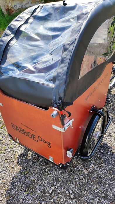 CARGO rower elektryczny BABBOE daszek, trójkołowy