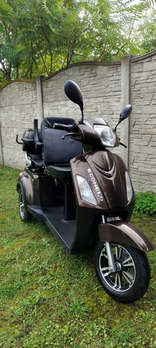 Skuter elektryczny inwalidzki dwuosobowy