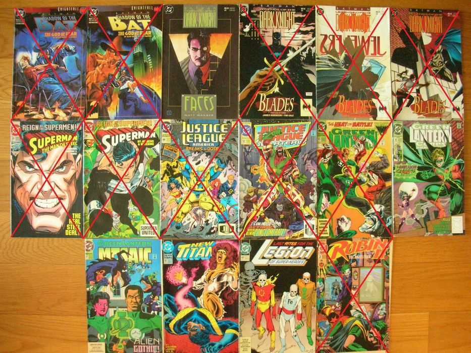 Lote Comics em inglês (Marvel, DC, Dark Horse, Image, IDW, etc.)