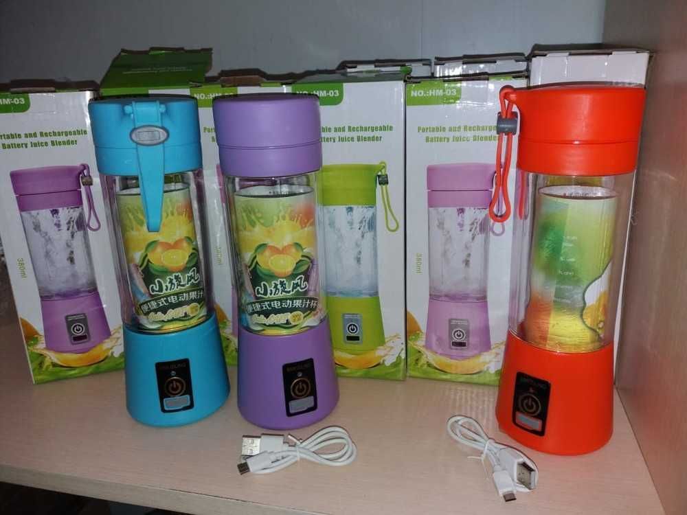 Фитнес блендер Smart juice cup fruits, заряжается USB