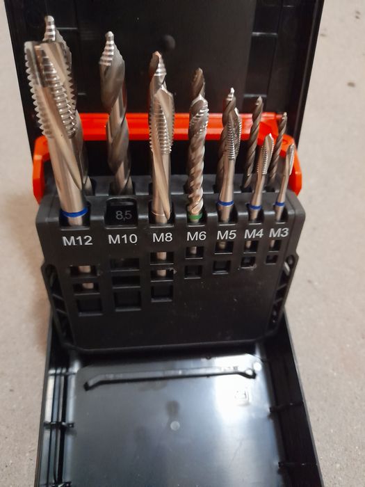 Zestaw gwintowników i wierteł SMART STEP M3-M12 Wurth 13-elem