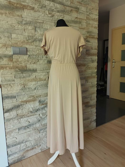 Elegancka sukienka kopertowa, S, jak nowa