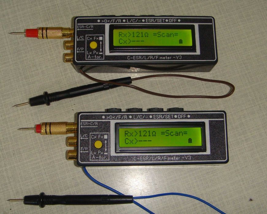 Измеритель ESR-С+CLF м63-V3 внутрисхемный анализатор