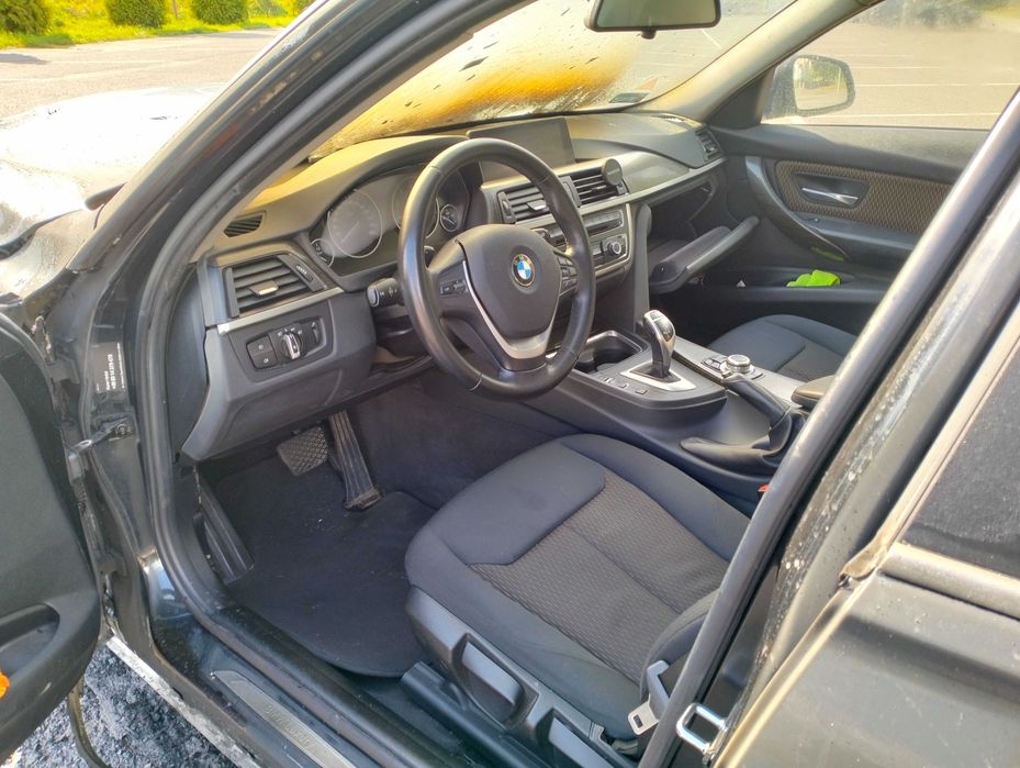 BMW 320d Automat 2012r po pożarze