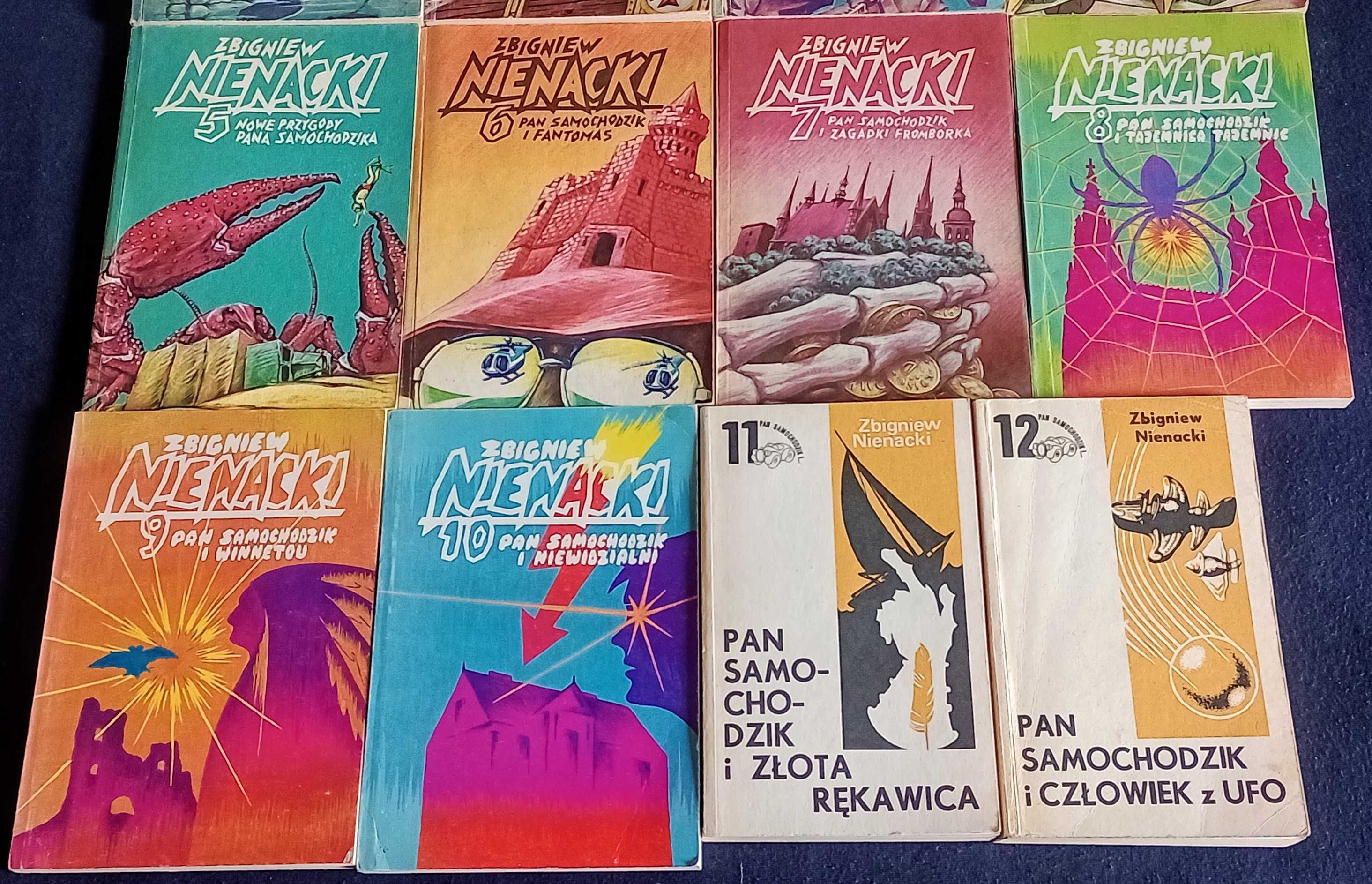Zbigniew Nienacki Pan Samochodzik x 12 komplet