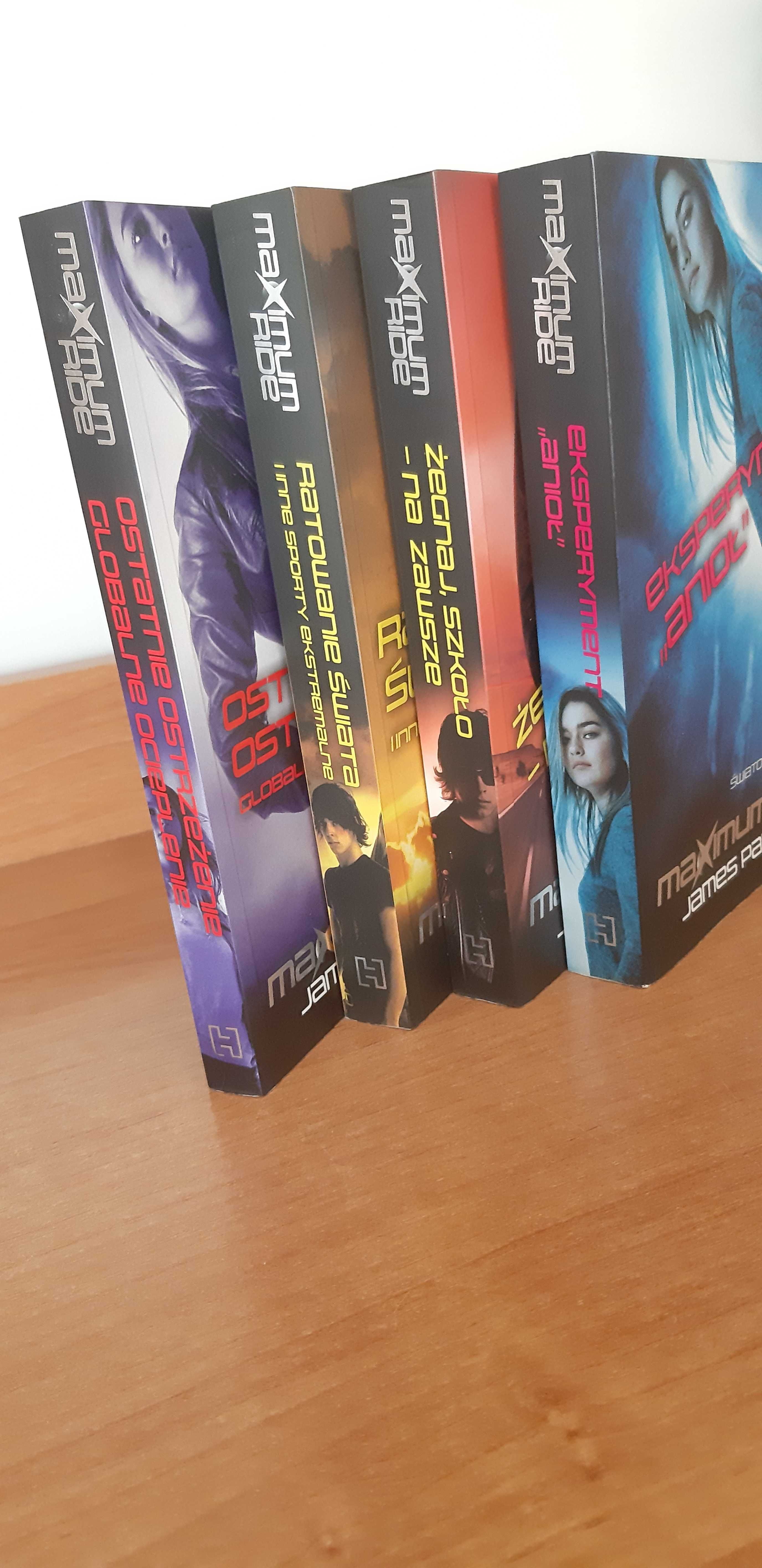 Maximum Ride tomy 1-4 (Eksperyment "Anioł") James Patterson