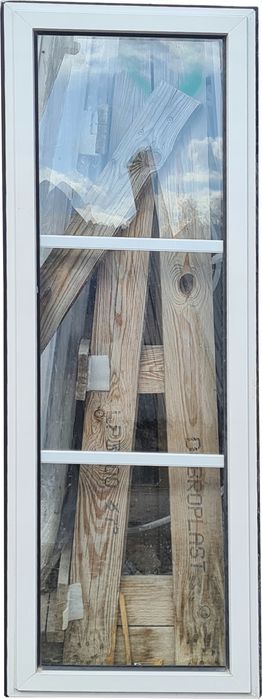 OKNA KacprzaK Witryna 48x137 FIX Używany PCV Plastikowy Lider Okna OLX