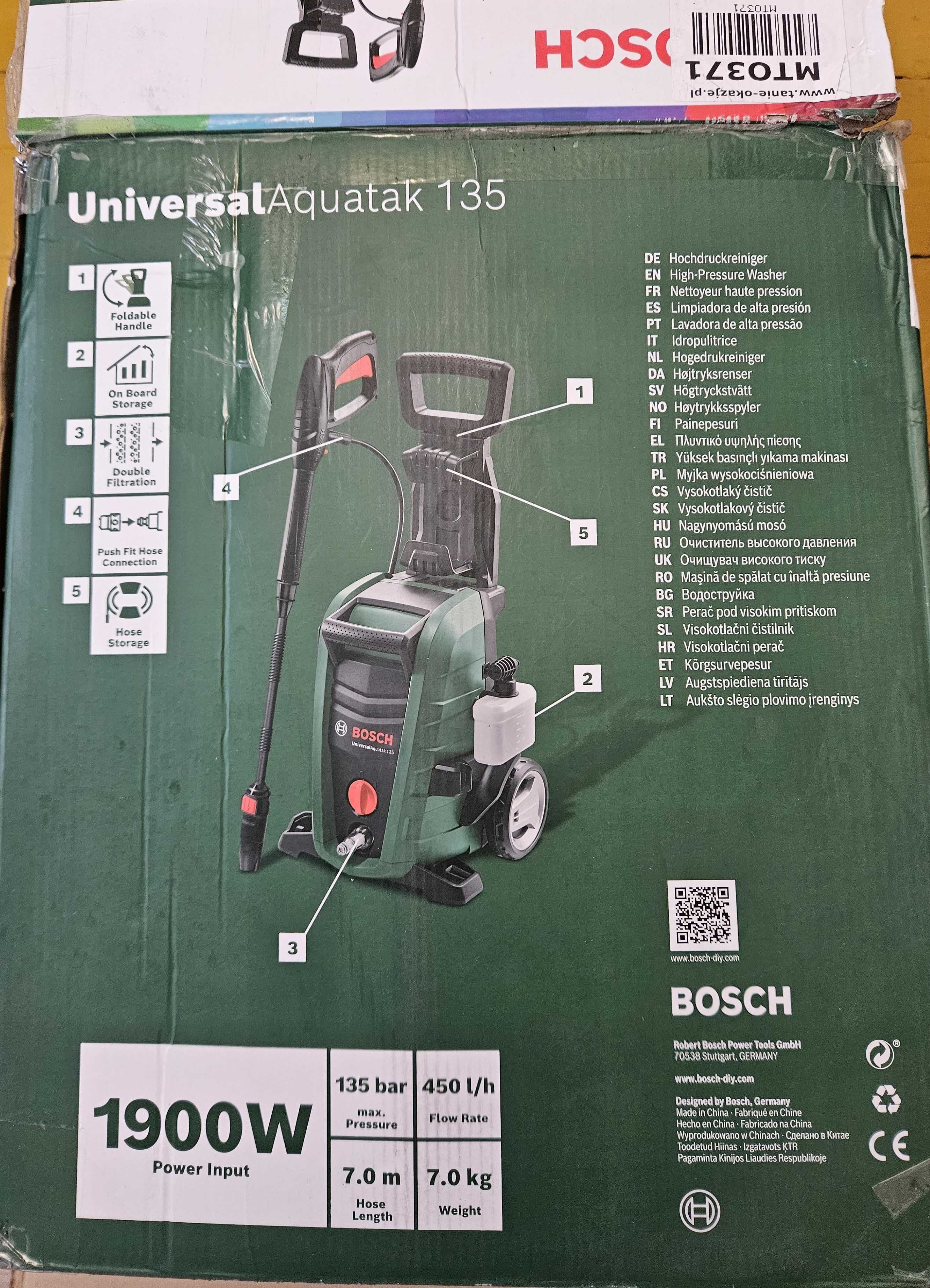 Myjka ciśnieniowa Bosch UniversalAquatak 135
