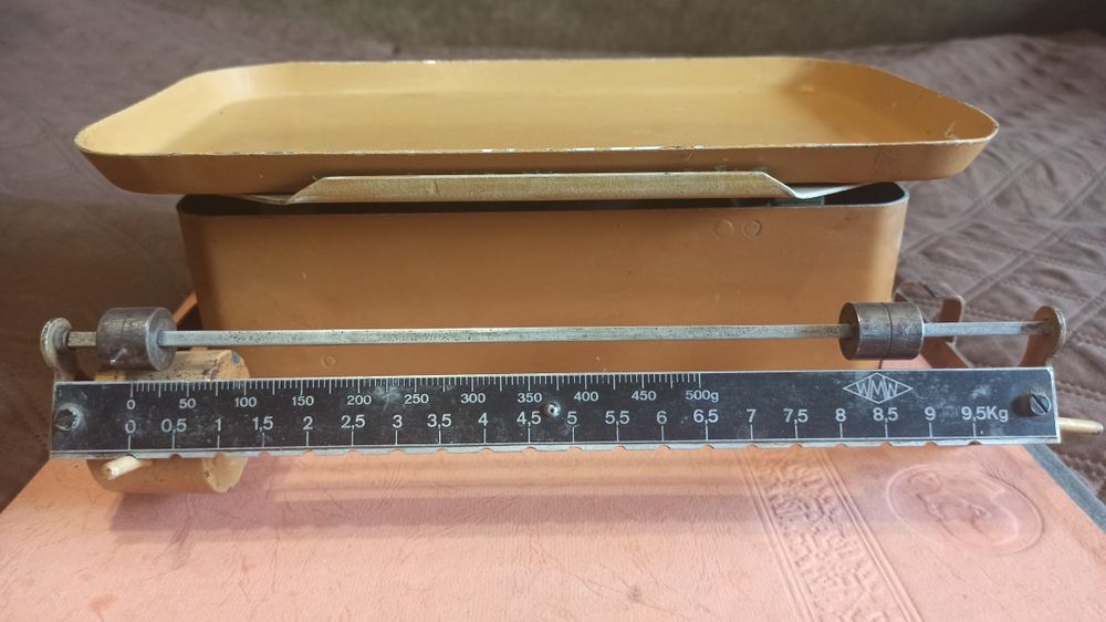 Весы настольные бытовые рычажные ретро 10 кг