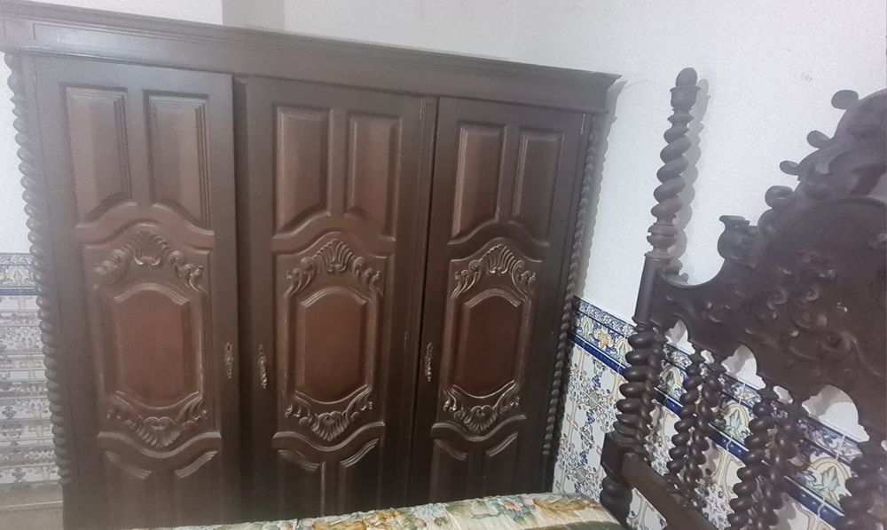 Cama e Ropeiro [conjunto completo)
