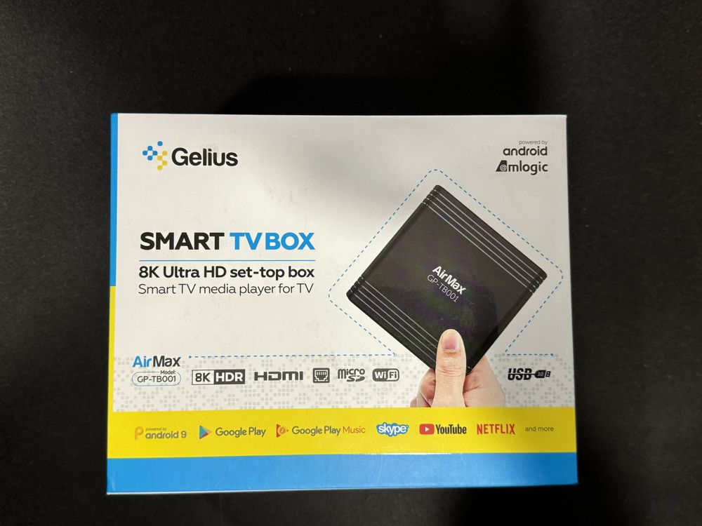 Смарт ТВ приставка Gelius Pro Smart TV Box AirMax GP-TB001