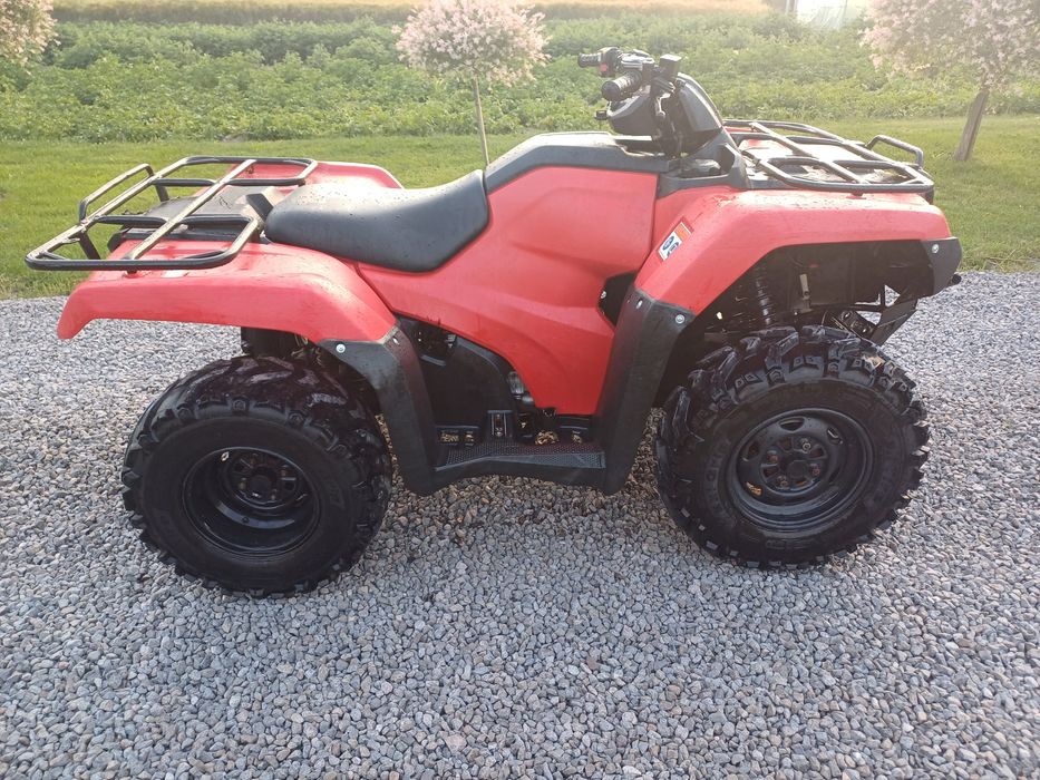 Quad Honda TRX 420,fourtrax,foreman,wtrysk,4x4, półautomat