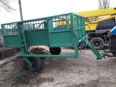 Прицеп  трап тележка для перевозки свиней, скотовоз