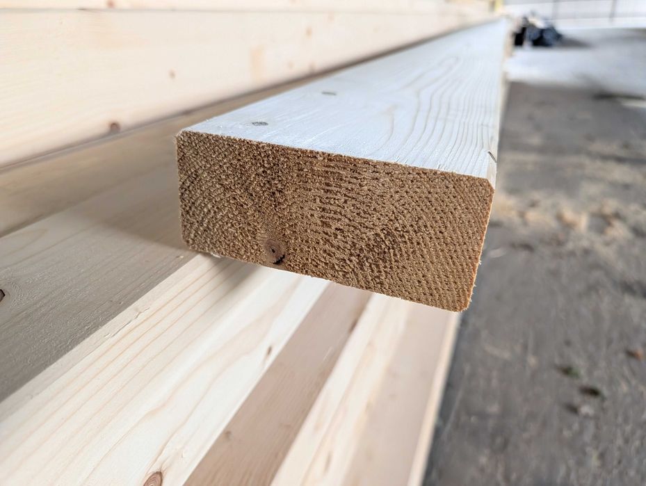 Kantówka sucha 60 x 140 mm C24 KVH belka drewno konstrukcyjne strugana