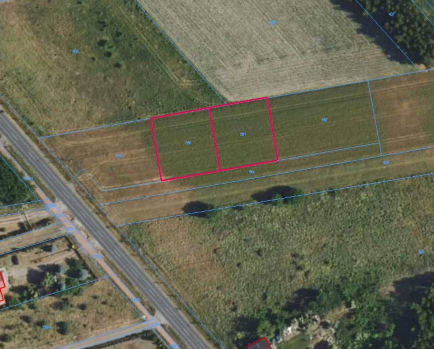 Działki budowlane Strzyboga 800m