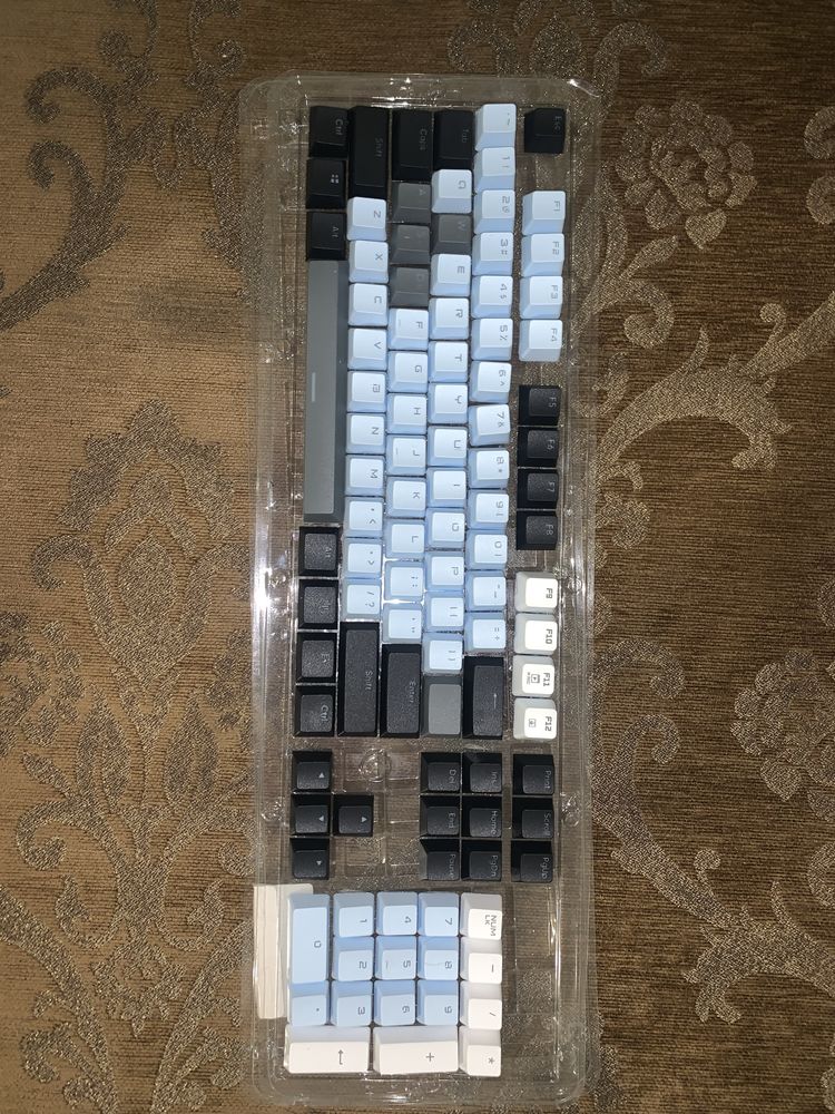 Набір PBT+ ABS кейкапів Hator+ Dark Project