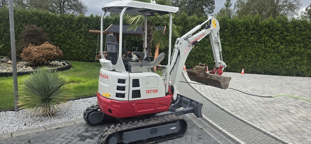 Minikoparka takeuchi  Niemcy Mocna koparka