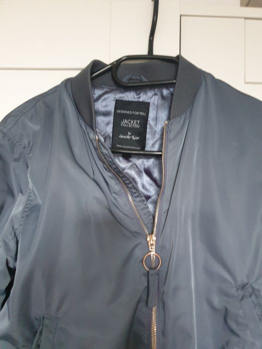 Bomberka / Kurtka aksamitna / Granatowa