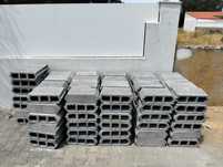 132 abobadilhas de cimento 23×12×38