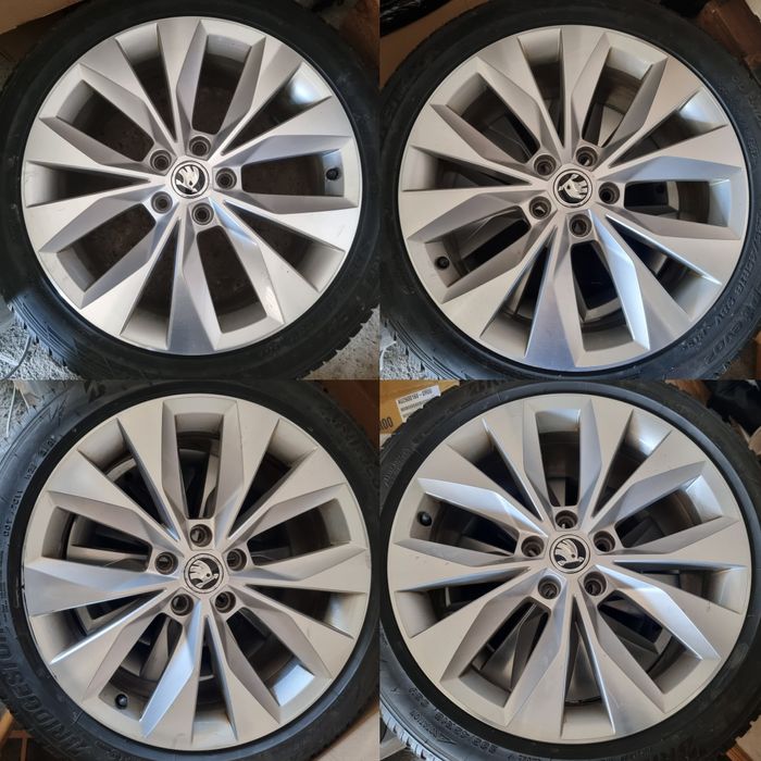 Oryginalne Alufelgi Skoda Superb Kodiaq Octavia 8 x 18 cala VW Audi
