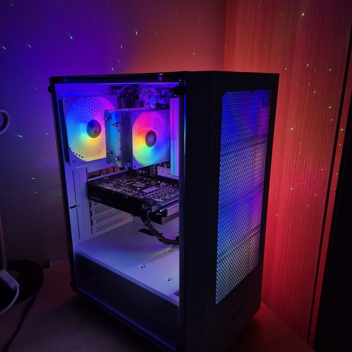 Komputer RX6600XT/rtx3060ti/R5/16gb ram/Gamingowy SSD Okazja Gwarancja