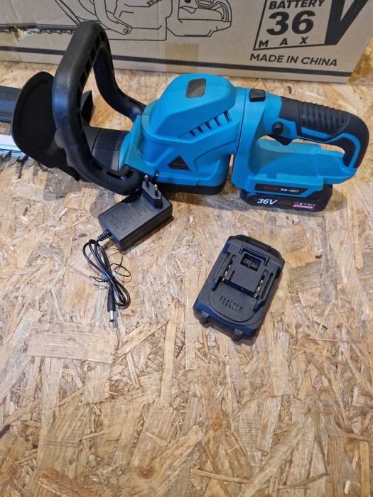 Nożyce do żywopłotu krzewów 2x aku 36v akumulatorowe 510mm