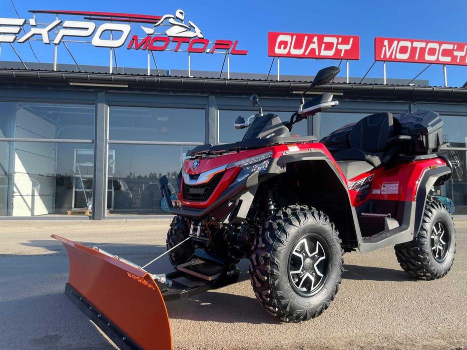 Qjmotor SFA 600 Pro*Pług+kufer*2025r*Leasing*FV*RATY*Transdo150Gratis*