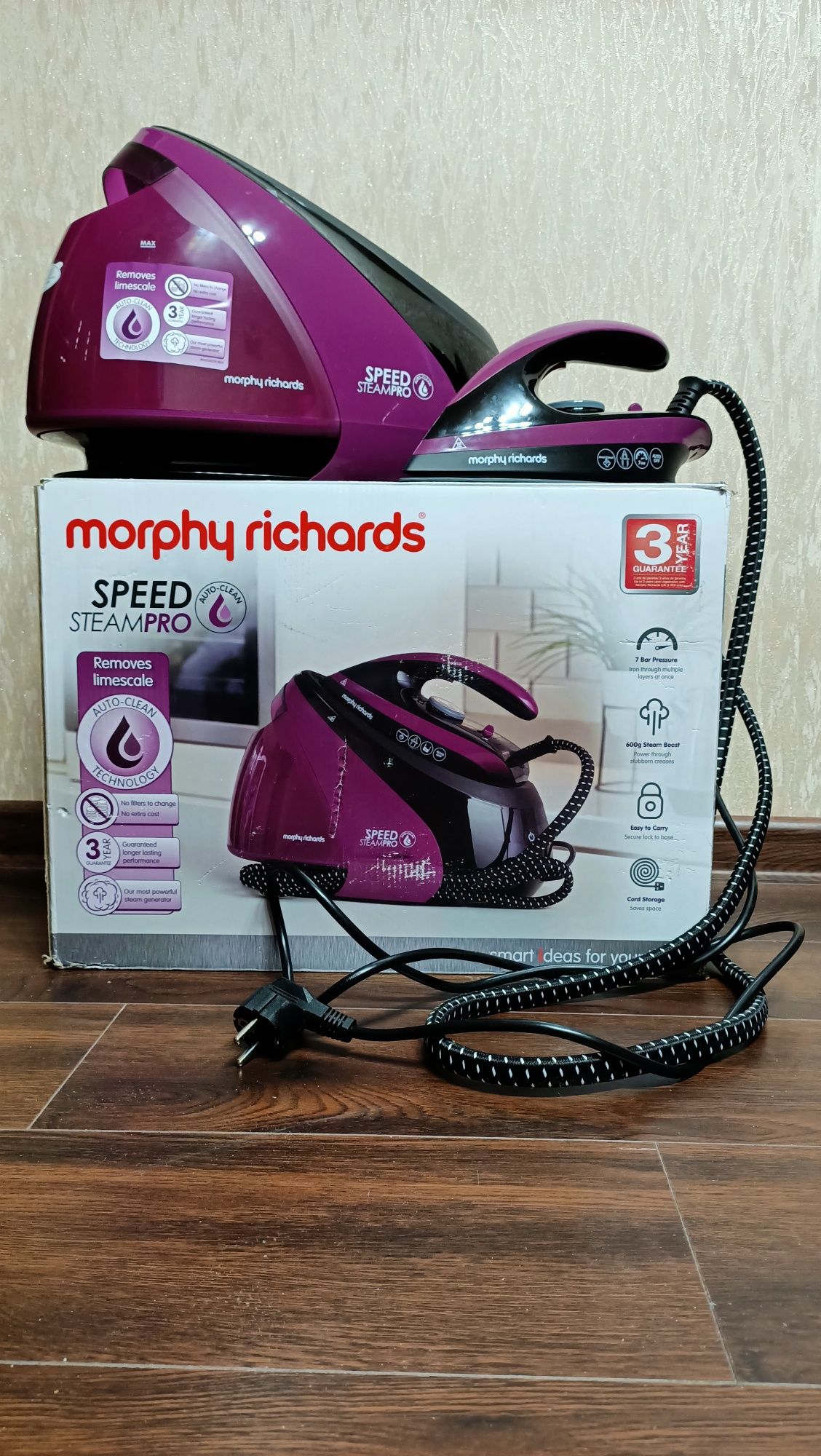 Парогенератор Morphy Richards Speed Steam 332102