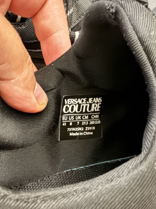 Кросівки снікерси versace jeans couture 75ya3sn2