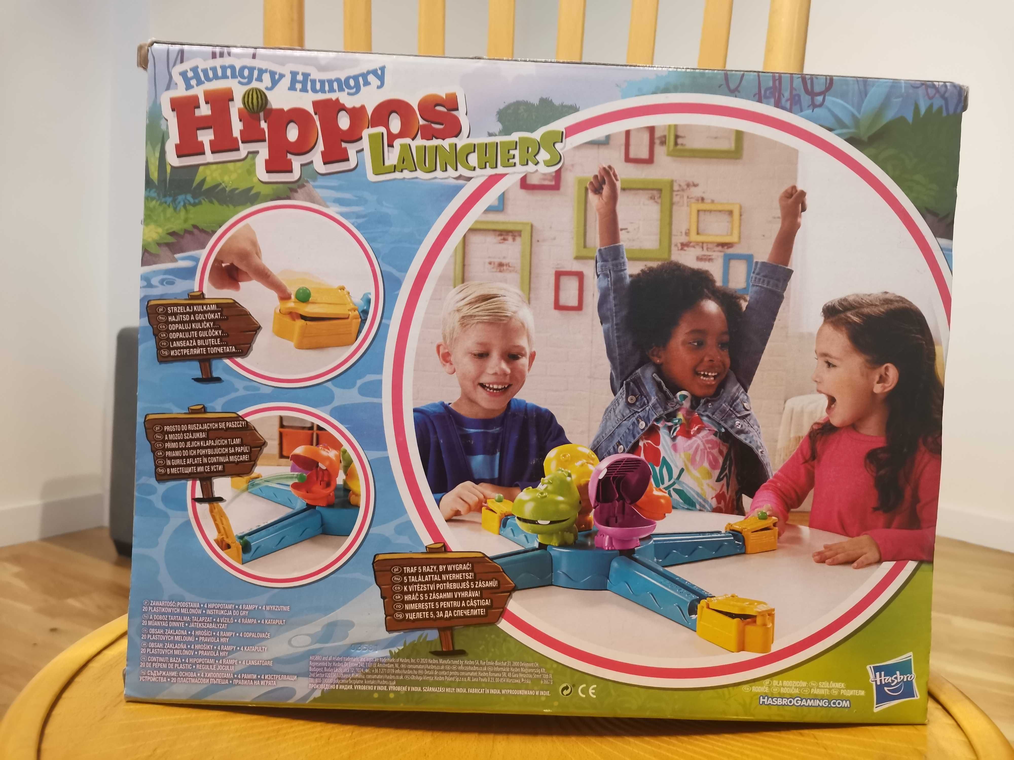 Hasbro Gaming, gra planszowa Hungry Hungry Hippos