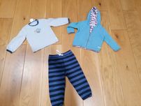 Zestaw Loud Proud Sterntaler Topomini bluza spodnie piżama 86/92 18/24