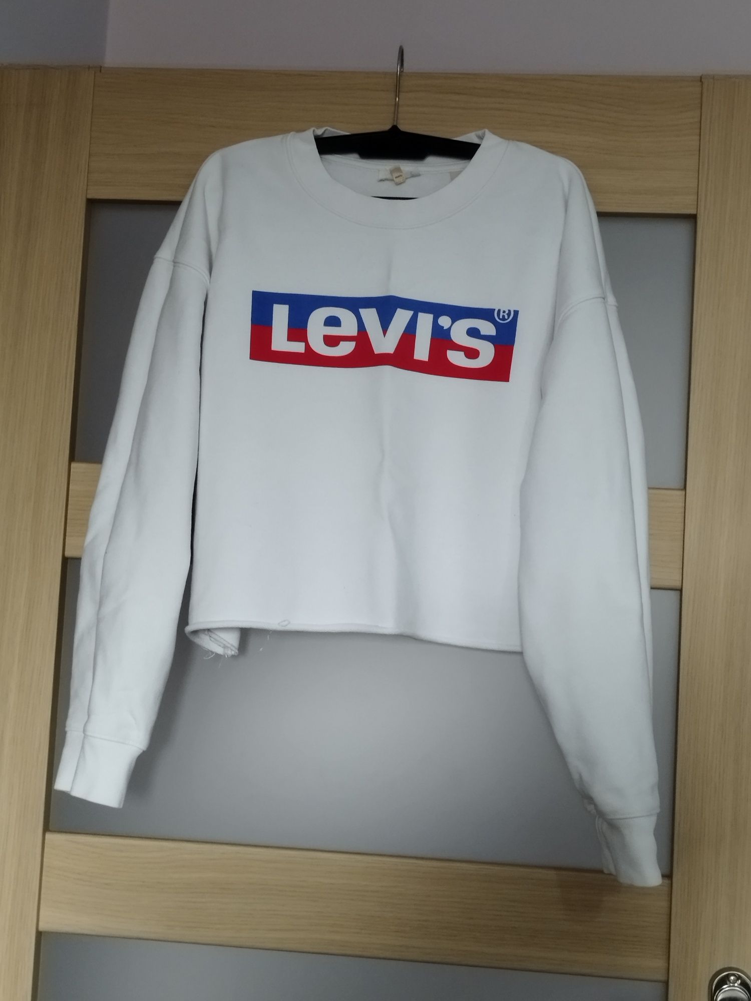 Bluza LEVI'S, crop top, oversize