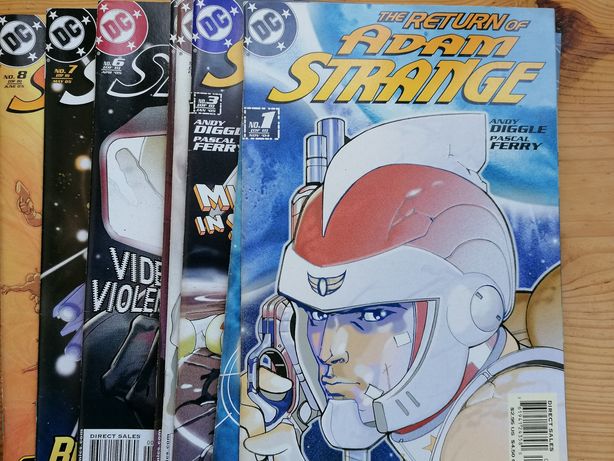 Comics The Return of Adam Strange complete set 1 a 8