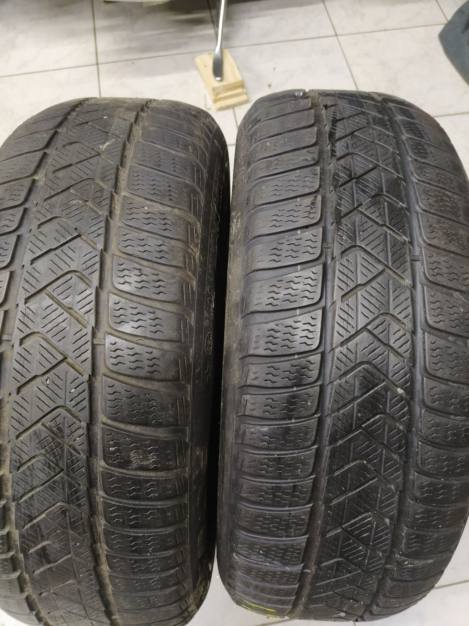 2 Opony zimowe 225/55r17 PIRELLI