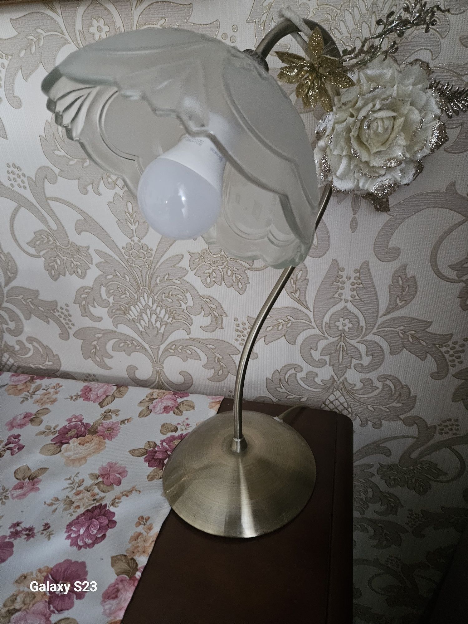 Lampa sufitowa I lampka na szafkę