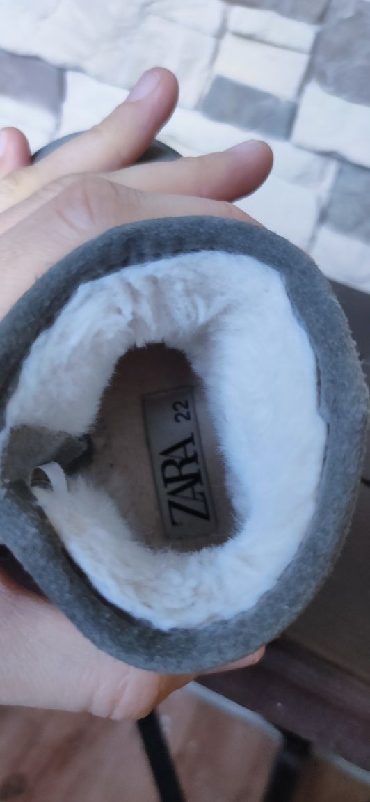 Детские сапожки UGAGA Zara, размер 22 (стелька 13,5 см)