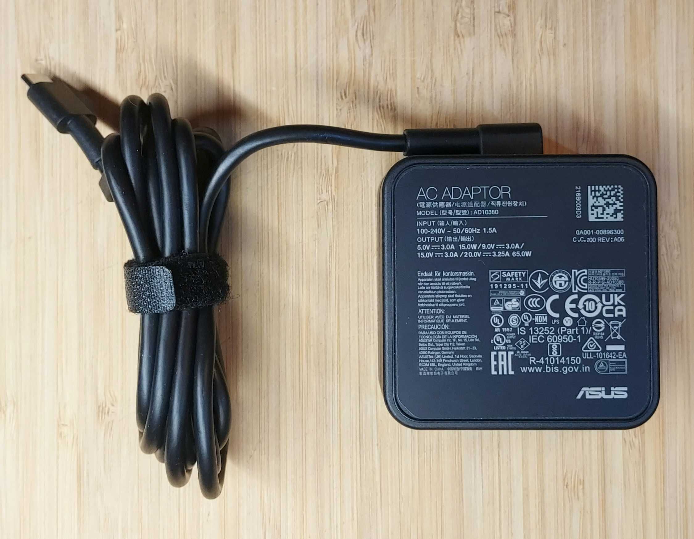 NOWA Ładowarka | Zasilacz | ASUS |AD10380 | usb-c | 65W | USB-C