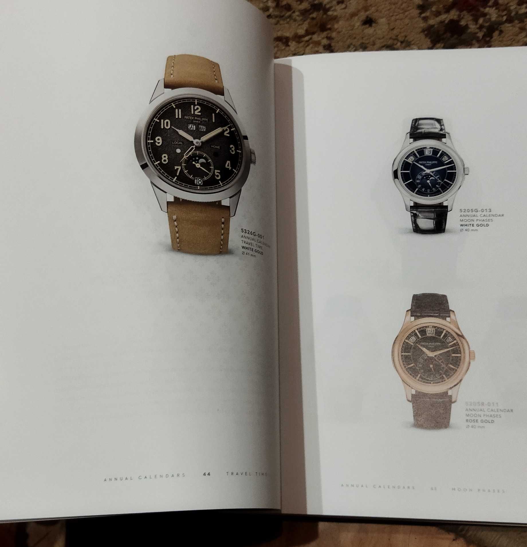 Wyjątkowy Kolekcjonerski katalog zegarków PATEK PHILIPPE - BAZA WIEDZY