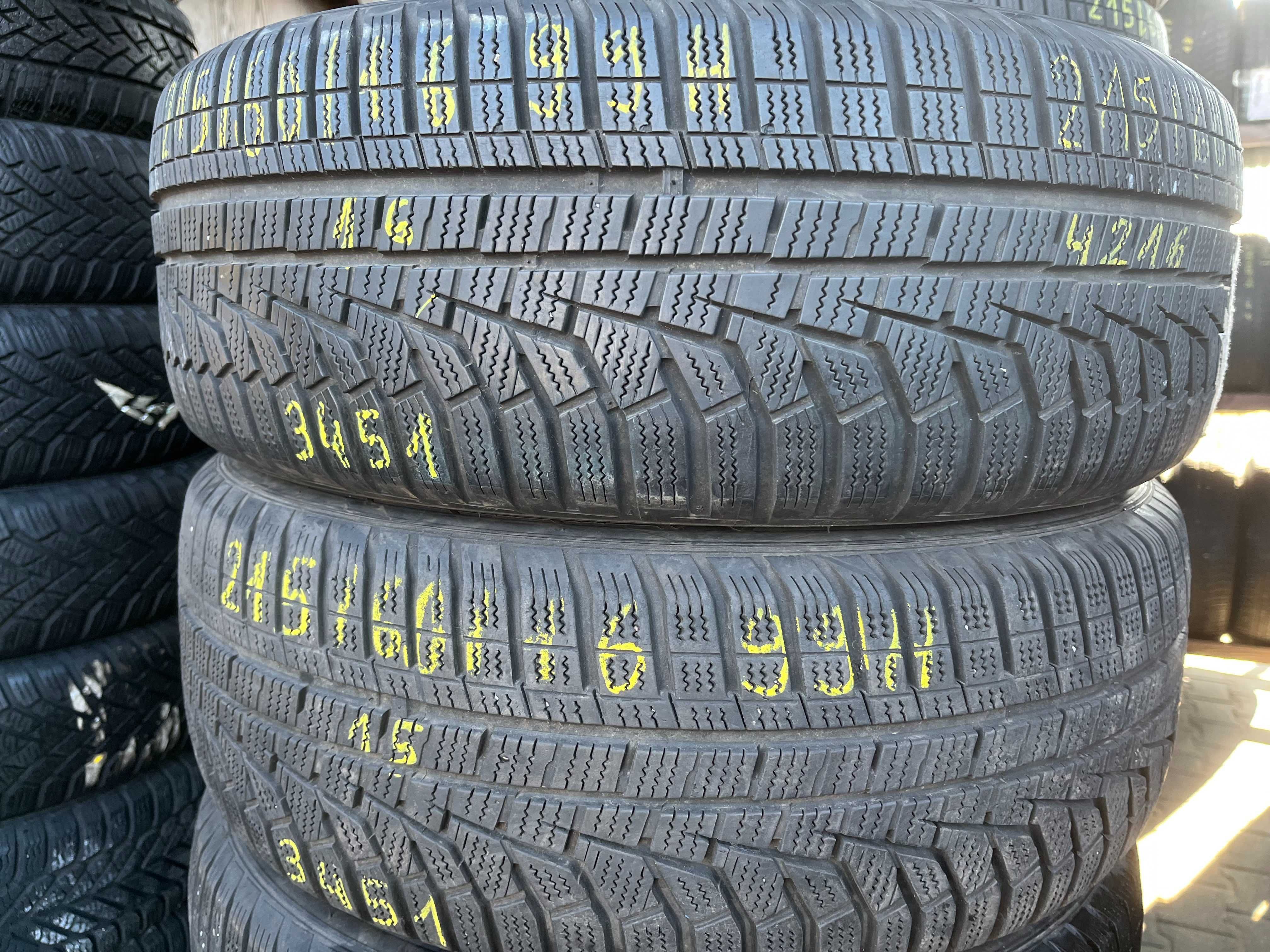 Opony zimowe 2x Hankook Winter Evo2 215/60 16 99H WYSYŁKA MONTAŻ #3451