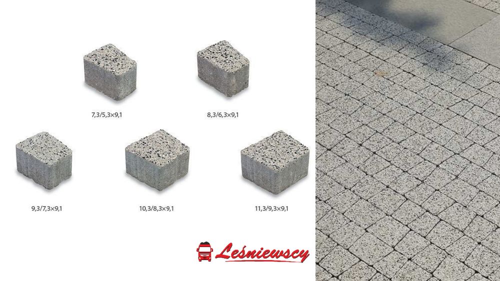 Polbruk Avanti BIAŁA-Kostka brukowa płukana/z posypką na schody! *HIT*