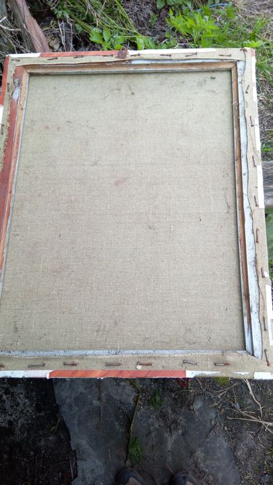 Картина масло 80 х годов ретро картинка антиквар постер плакат ссср